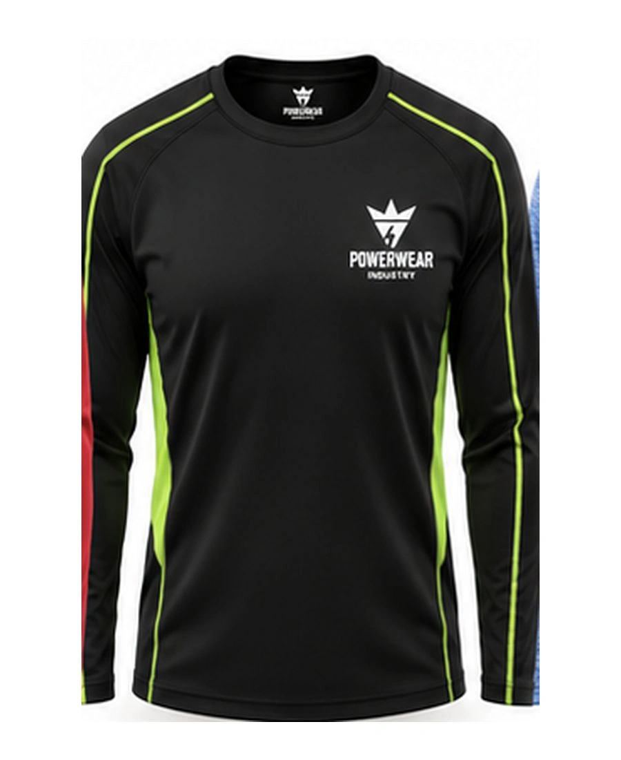 Quick-Dry Anti-Bacterial Performance Gym Singlet by Power Wear Industry with branded crest