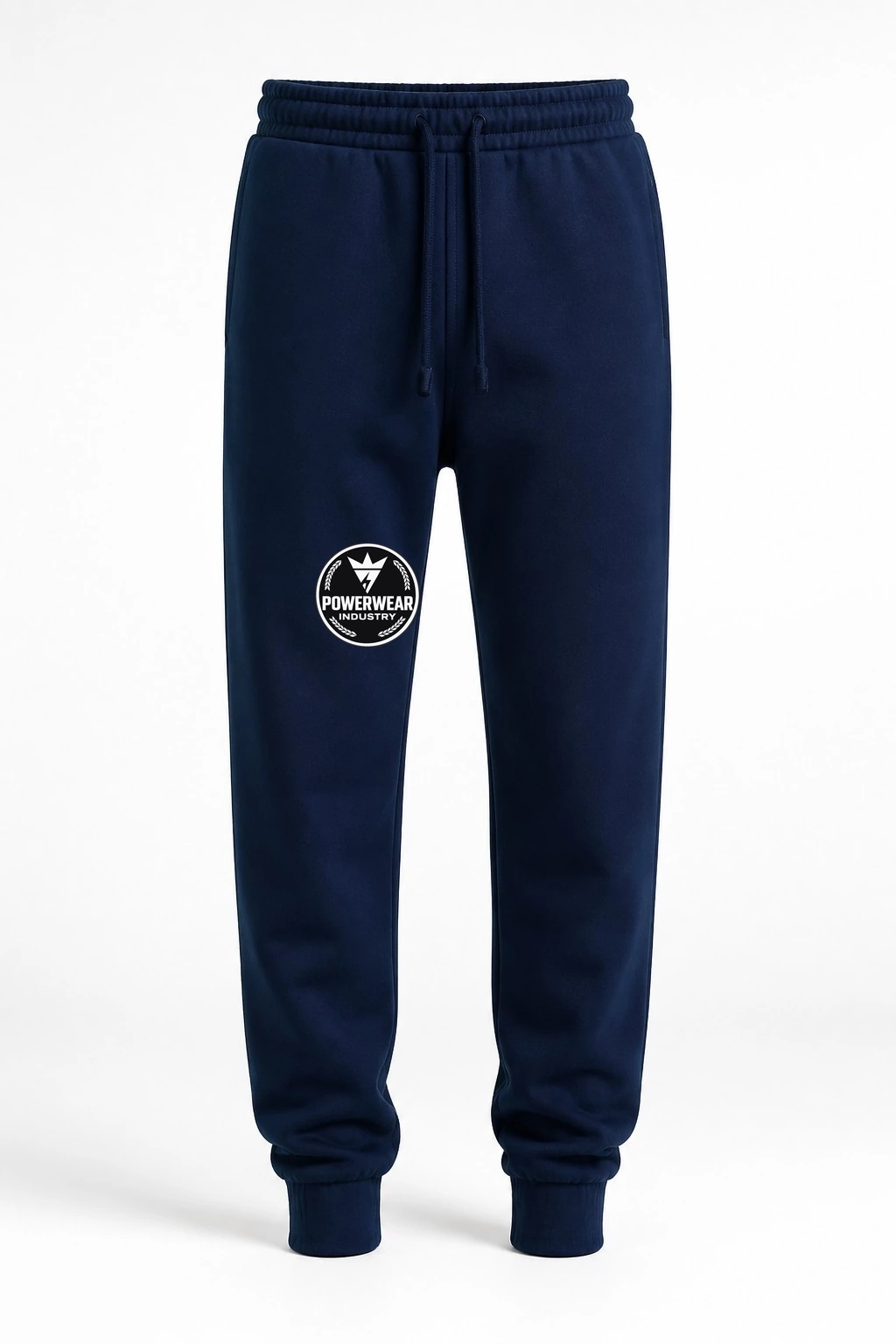 Custom Streetwear Joggers — Design 09 by Power Wear Industry with branded badge