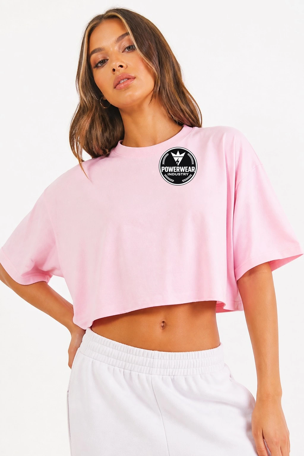 Custom Graphic T-Shirt — Design 09 by Power Wear Industry with branded badge